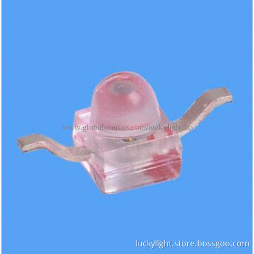 1.8mm Round Subminiature Axial Super Yellow Color LED Chip, 2.15*2.4*2.75mm Size, Mono-color Type